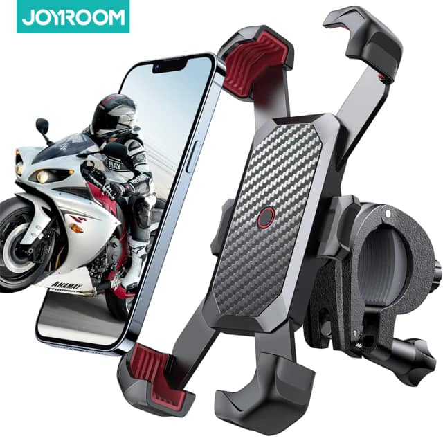 Metal Bike Mobile Holder For mobile phone bracket motorcycle bicycle takeaway rider -Black Easy to Use and Maintain C1