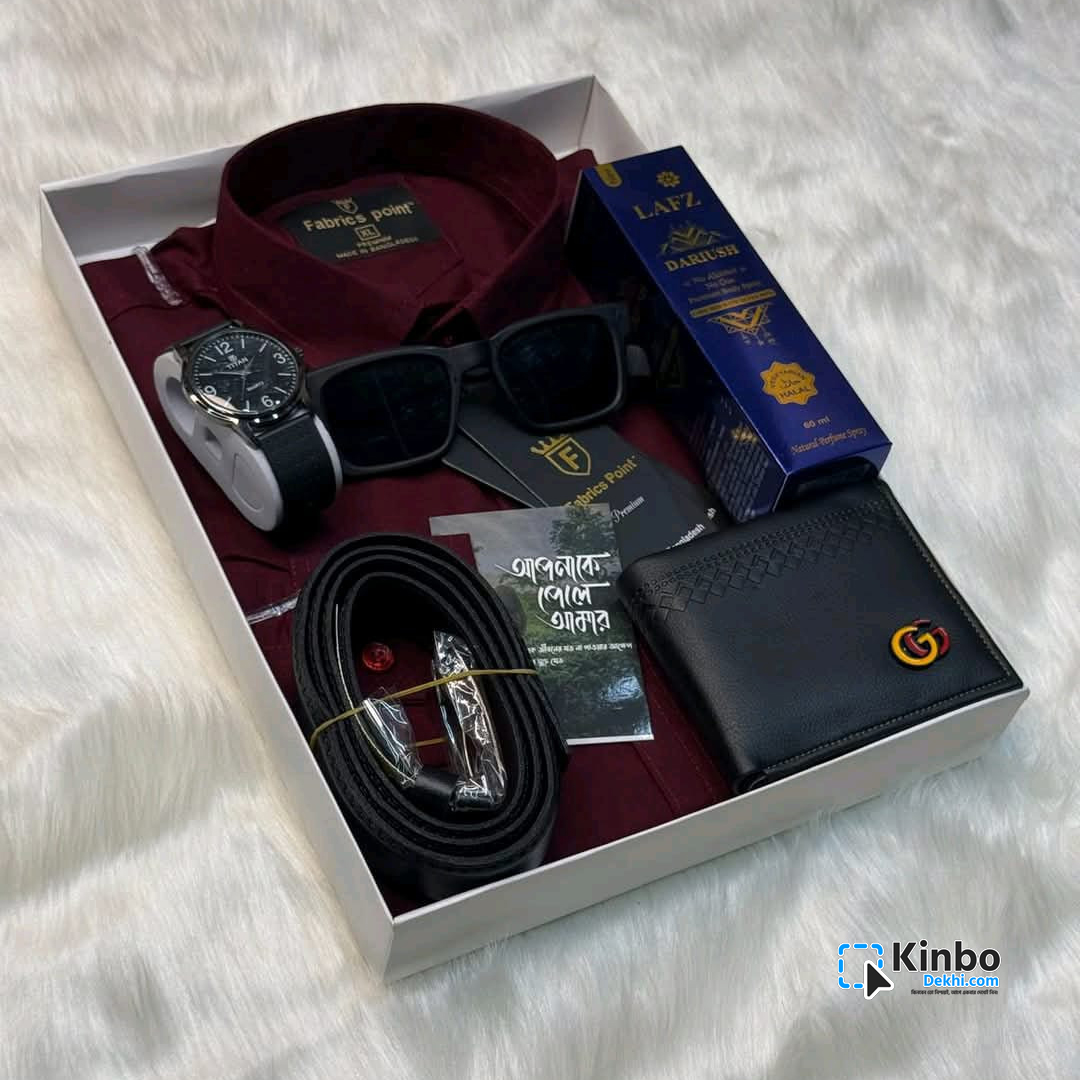 Men’s Premium Gift Combo Box (Full Fashion Set)