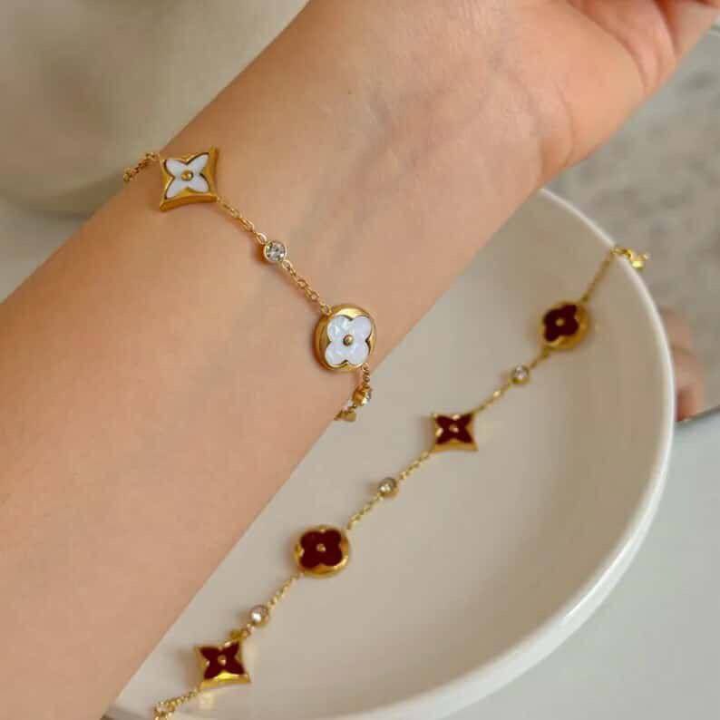 Color Blossom BB Multi-Motif Bracelet