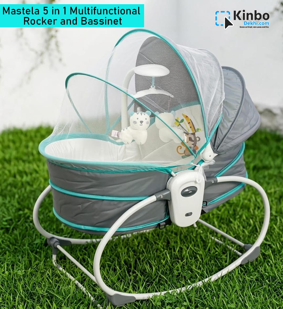 Mastela 5 in 1 Multifunctional Rocker and Bassinet