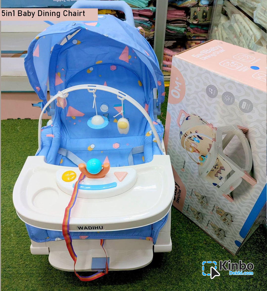 5-in-1 Multifunction Baby Dining & Rocking Chair