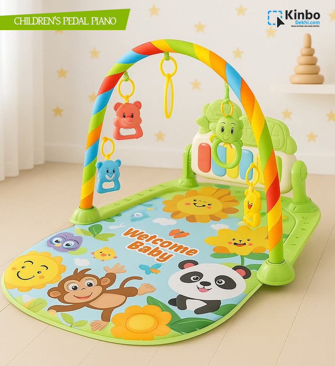 Premium Children's Pedal Piano Play Gym Mat