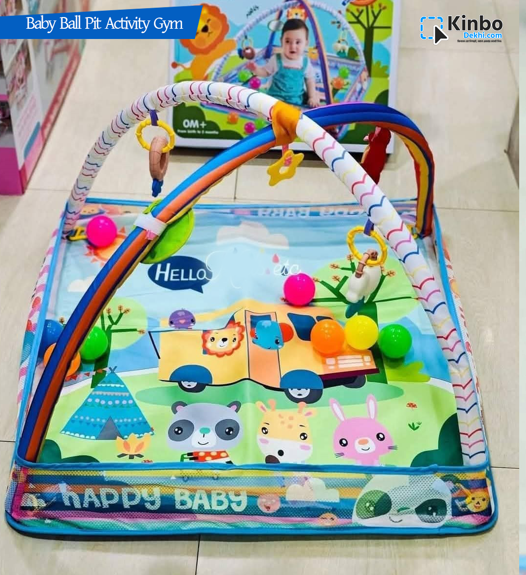 Baby Ball Pit Activity Gym